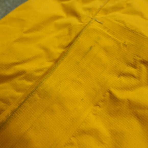 GoLite Gore-Tex Paclite Shell Jacket Women’s Large Orange Hooded Waterproof - Picture 9 of 14